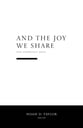 And the Joy We Share Concert Band sheet music cover